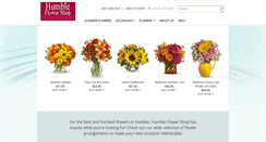 Desktop Screenshot of humbleflowershop.com